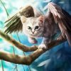 Angel Kitty paint by numbers