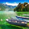 Annecy Lake paint by number