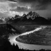 Ansel Adams Landscape paint by number