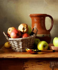 Apples Still Life paint by numbers