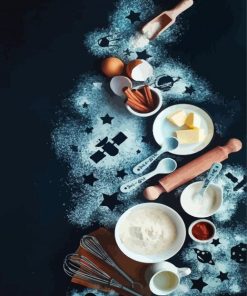 Baking Essentiels paint by numbers