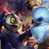Birds Battle paint by numbers