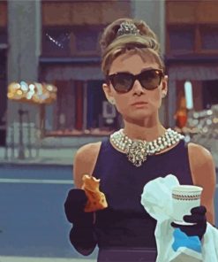 Breakfast At Tiffanys paint by numbers