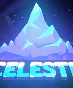 Celeste Video Game Animation paint by numbers