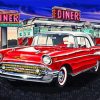 Chevrolet Bel Air Diner paint by numbers