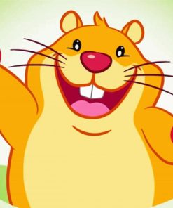 Cute Gopher paint by numbers