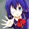 Cute Rikka Takanashi Art paint by numbers