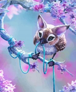 Cute Fantasy Creature paint by numbers