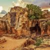Cyprus Tombs Of The Kings paint by number