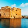 Cyprus Castle Of Paphos paint by number