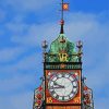 Eastgate Clock Chester paint by numbers