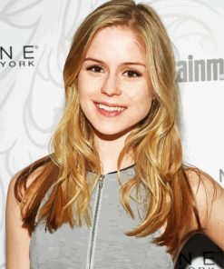 Erin Moriarty paint by numbers