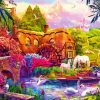 Fairyland House paint by numbers