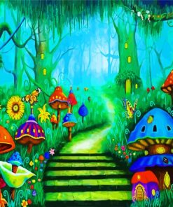 Fantasy Fairyland paint by numbers