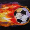 Football Art paint by number