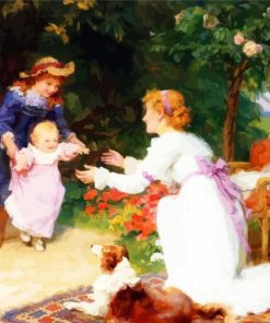 Frederick Morgan First Steps paint by numbers