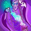 Future Teller Smoking Weed paint by numbers