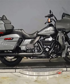 Grey Roadglide paint by number