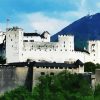 Hohensalzburg Castle paint by number