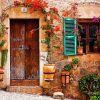 Majorca Spain Old House paint by numbers