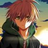 Makoto Naegi Danganronpa Anime paint by numbers