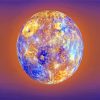 Mercury Planet paint by numbers