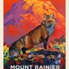 Mount Rainier paint by numbers