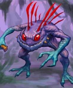 Murloc Hunter paint by numbers