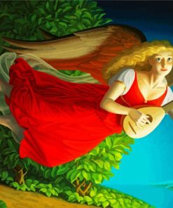 Musician Angel paint by numbers