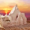 Mykonos Church Paraportiani paint by number