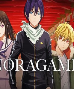 Noragami Manga Serie paint by number