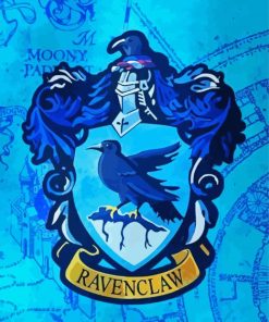 Ravenclaw Harry Potter paint by number