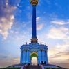 Rudaki Park Monument paint by numbers