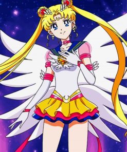 Sailor Moon paint by number