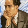 The American Poet Langston Hughes paint by numbers