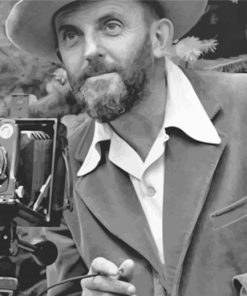 The Photographer Ansel Adams paint by number