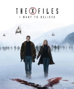 The X Files Movie paint by number