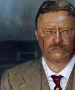 Theodore Roosevelt paint by number