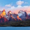 Torres Del Paine National Park Andes paint by number