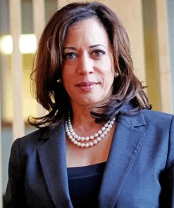 Vice President Kamala Harris paint by number