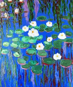 Water Lillies By Claude Monet Art paint by numbers