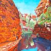 Weano Gorge Pilbara Karijini paint by number