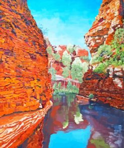 Weano Gorge Pilbara Karijini paint by number