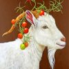 White Goat paint by numbers