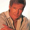 Young Actor Harrison Ford paint by number