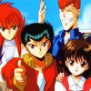 Yu Yu Hakusho Manga Anime paint by number