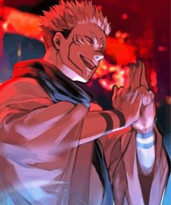 Yuji Jujutsu Kaisen paint by number