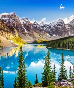 Artistic Canada Park National paint by numbers