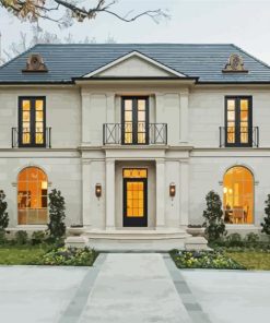 French House paint by numbers