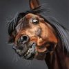 Funny Horse paint by numbers